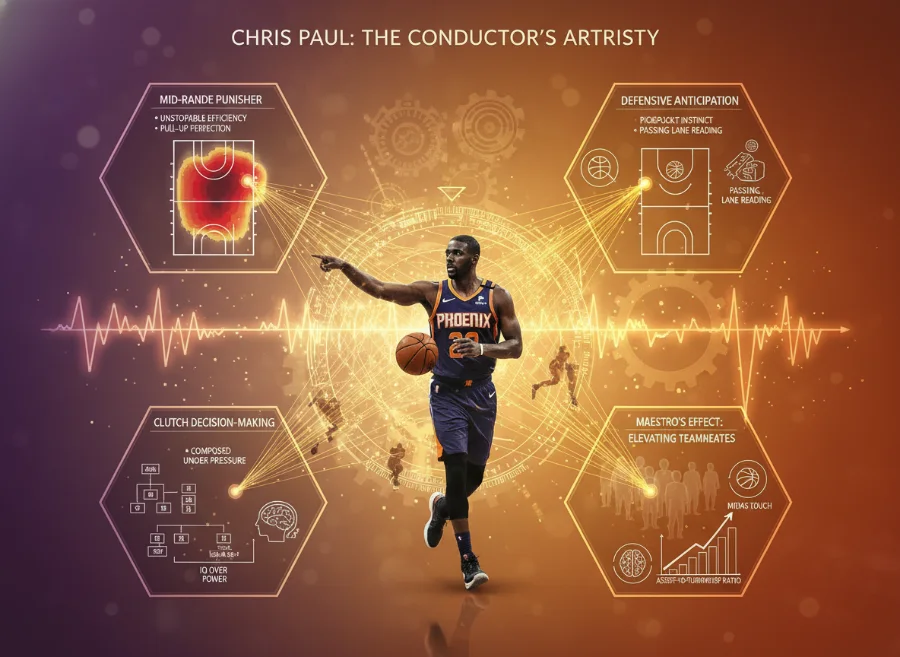 克里斯·保罗“控卫之神”的打法解析：组织控场与节奏掌控艺术