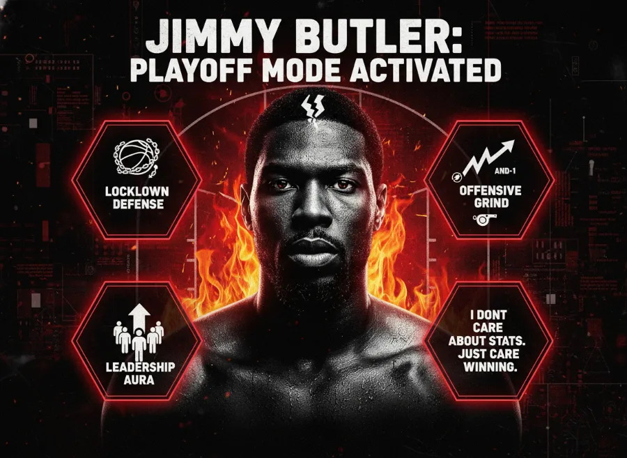 吉米·巴特勒季后赛模式解析:关键时刻的韧性与领导力 吉米·巴特勒季后赛模式解析:关键时刻的韧性与领导力