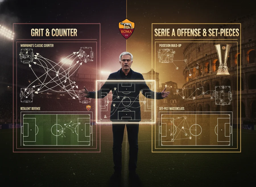 罗马俱乐部的战术风格与欧洲赛场表现分析