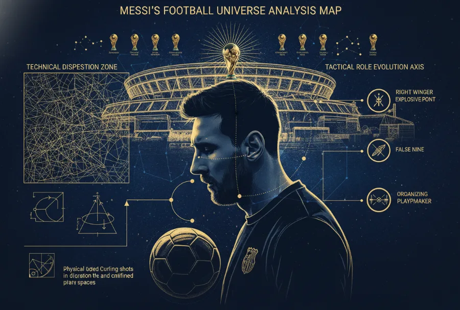 梅西职业生涯全解析:技术特点、战术角色与历史地位深度研究 梅西职业生涯全解析:技术特点、战术角色与历史地位深度研究