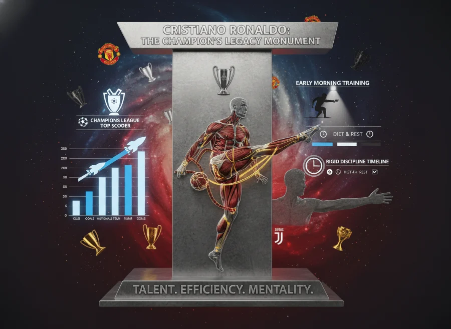 C罗生涯档案:身体天赋、进球效率与职业精神的全面解析 C罗生涯档案:身体天赋、进球效率与职业精神的全面解析