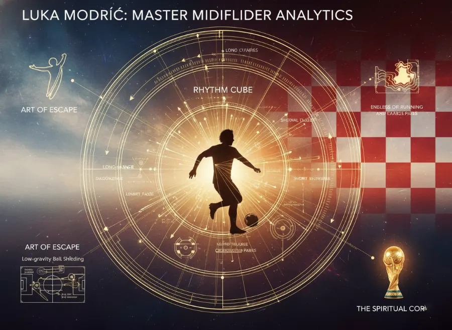 莫德里奇职业生涯全纪录：小体型中场如何主宰比赛？