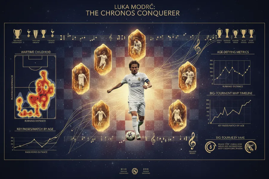 莫德里奇：38岁仍奔跑的小个子中场大师