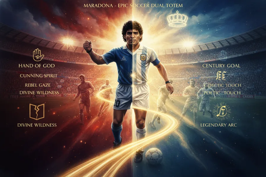 迭戈·马拉多纳：上帝之手与世纪进球背后的足球诗人