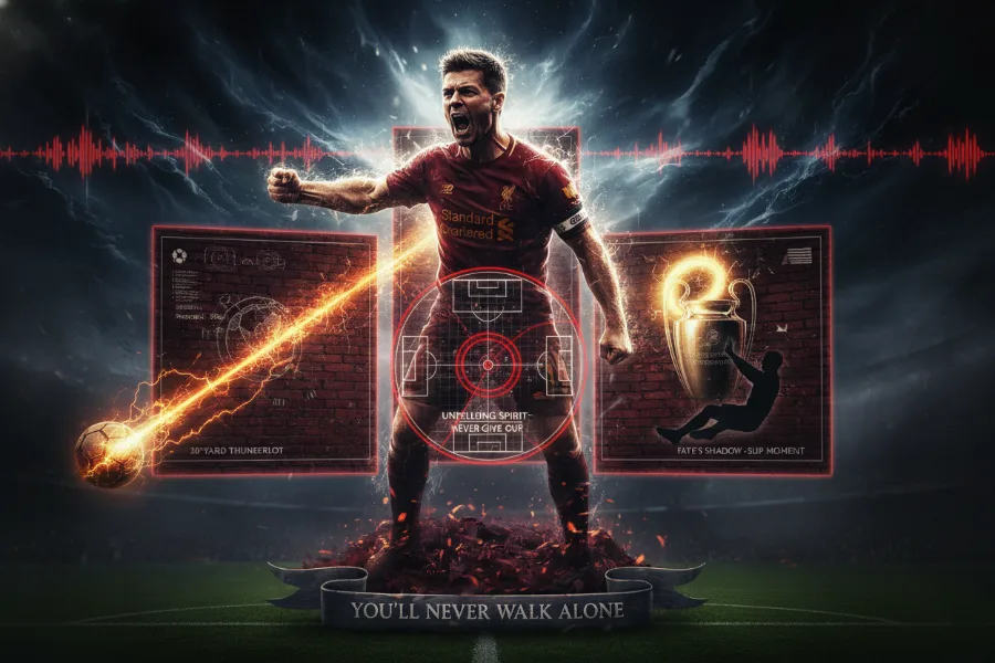 史蒂文·杰拉德：红军队长的远射、领导力与悲情英雄主义